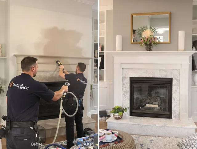 Professional soot removal by Brunswick Chimney Sweep team in Brunswick, GA